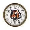 New Clock w/ Cincinatti Bengals Tiger NFL Team Logo