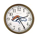 New Clock w/ Denver Broncos NFL Team Logo