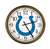 New Clock w/ Indianapolis Colts NFL Team Logo