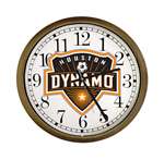 New Clock w/ Houston Dynamo MLS Team Logo