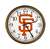 New Clock w/ San Francisco Giants MLB Team Logo