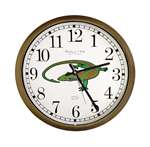 New Clock w/ Green Iguana Logo