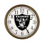 New Clock w/ Oakland Raiders NFL Team Logo