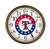 New Clock w/ Texas Rangers MLB Team Logo
