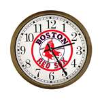 New Clock w/ Boston Red Sox MLB Team Logo