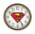 New Clock w/ Superman Logo