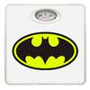 White Finish Dial Scale Round Toilet Seat w/Batman Logo