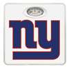 White Finish Dial Scale Round Toilet Seat w/New York Giants NFL Logo