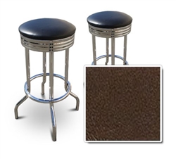 barstools chrome bar stools stool swivels foot rest ring cushion seat cave man chair chairs diner metal dining finish pad padded pub pubstools restaurant