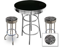 barstools table black white round bar stools stool swivels foot rest ring cushion seat cave man chair chairs diner metal dining finish pad padded pub pubstools restaurant