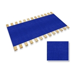 Blue Burlap Strap Full Size Bed Slats Support / Bunkie Board