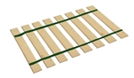 Dark Green Strap Full Size Bed Slats Support / Bunkie Board