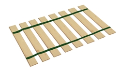 Dark Green Strap Full Size Bed Slats Support / Bunkie Board