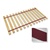 Maroon Strap Full Size Bed Slats Support / Bunkie Board