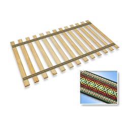 Full Size Attached Bed Slats - Bunkie Boards (Southwest Straps)