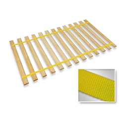 Yellow Strap Full Size Bed Slats Support / Bunkie Board