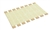 White Burlap Strap Twin Size Bed Slats Support / Bunkie Board