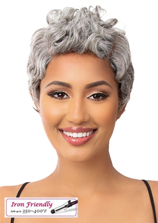 Silver grey Wigs for Black Women