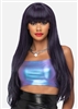 Long Straight Wigs with Bangs