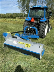 87" ACMA DB221E Blue Ditch Bank Flail Mower