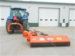 87" ACMA DB221E Orange Ditch Bank Flail Mower