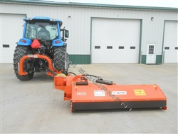 87" ACMA DB221E Orange Ditch Bank Flail Mower