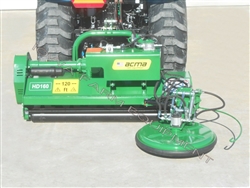 ACMA HD160 Flail Mower w/Side Trim Head