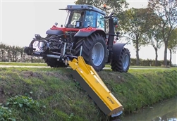 OMARV R2200 Yellow Ditch Bank Flail Mower