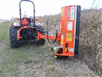 Peruzzo 60" Fox Cross Orange Ditch Bank Mower