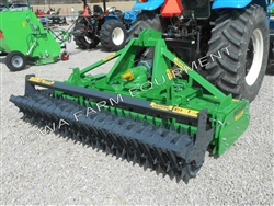 Valentini 101" Power Harrow & Packer Roller