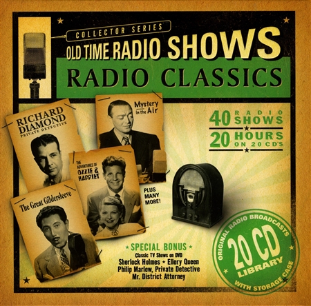 Radio Classics 20 hour set, Old Time Radio Shows