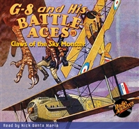 G-8 and His Battle Aces Audiobook # 25 Claws of the Sky Monster