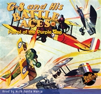 G-8 and His Battle Aces Audiobook #46 Patrol of the Purple Clan