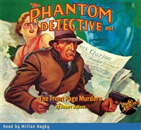 The Phantom Detective Audiobook #64 The Front Page Murders
