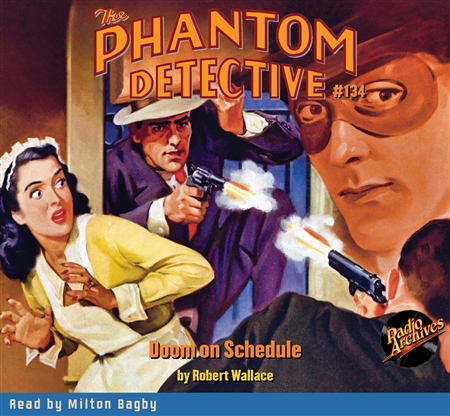 The Phantom Detective Audiobook #134 Doom on Schedule