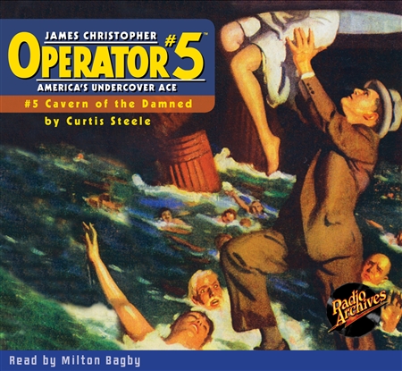 Operator #5 Audiobook - #05 Cavern of the Damned