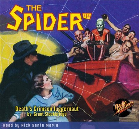 The Spider Audiobook - # 14 Death's Crimson Juggernaut