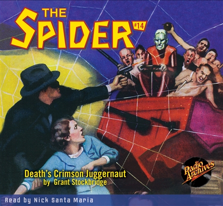 The Spider Audiobook - # 14 Death's Crimson Juggernaut