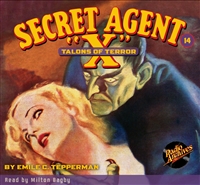 Secret Agent "X" Audiobook - #14 Talons of Terror