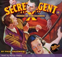 Secret Agent "X" Audiobook - #19 Horde of the Damned