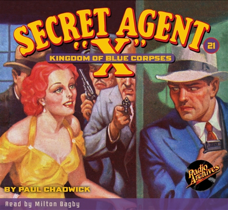 Secret Agent "X" Audiobook - #21 Kingdom of Blue Corpses