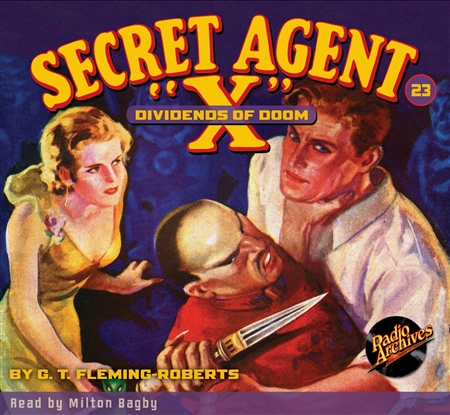 Secret Agent "X" Audiobook - #23 Dividends of Doom