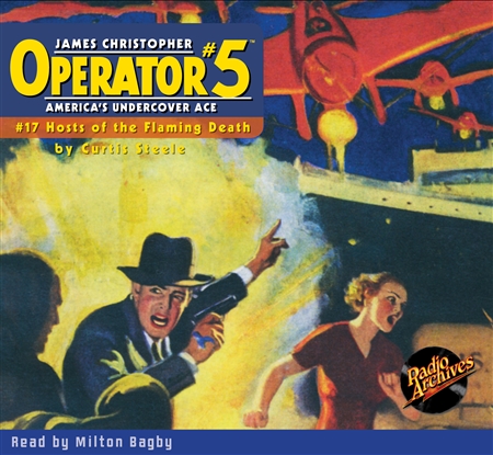 Operator #5 Audiobook - #17 Hosts of the Flaming Death