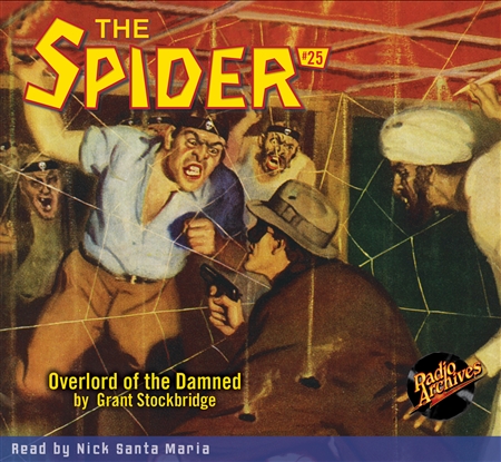 The Spider Audiobook - # 25 Overlord of the Damned