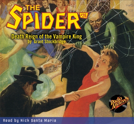 Spider Audiobook # 26 Death Reign of the Vampire King