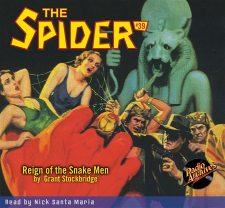 The Spider Audiobook - # 39 Reign of the Snake Men