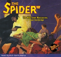 The Spider Audiobook - # 41 The Mill-Town Massacres