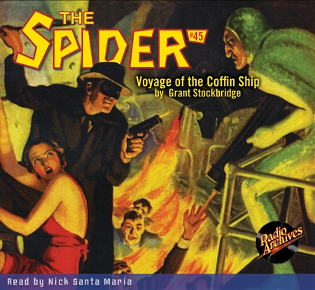 The Spider Audiobook - # 45 Voyage of the Coffin Ship