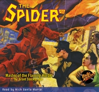 Spider Audiobook # 50 Master of the Flaming Horde