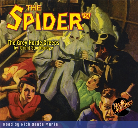 The Spider Audiobook - # 54 The Grey Horde Creeps